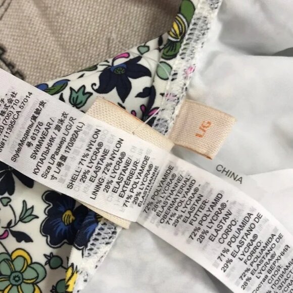 TORY BURCH Print Smocked One-piece Swimsuit - Picture 10 of 10